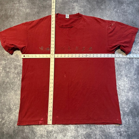Vintage Hawaii Surfer Tee Men's 2XL XXL Red - Picture 4 of 6
